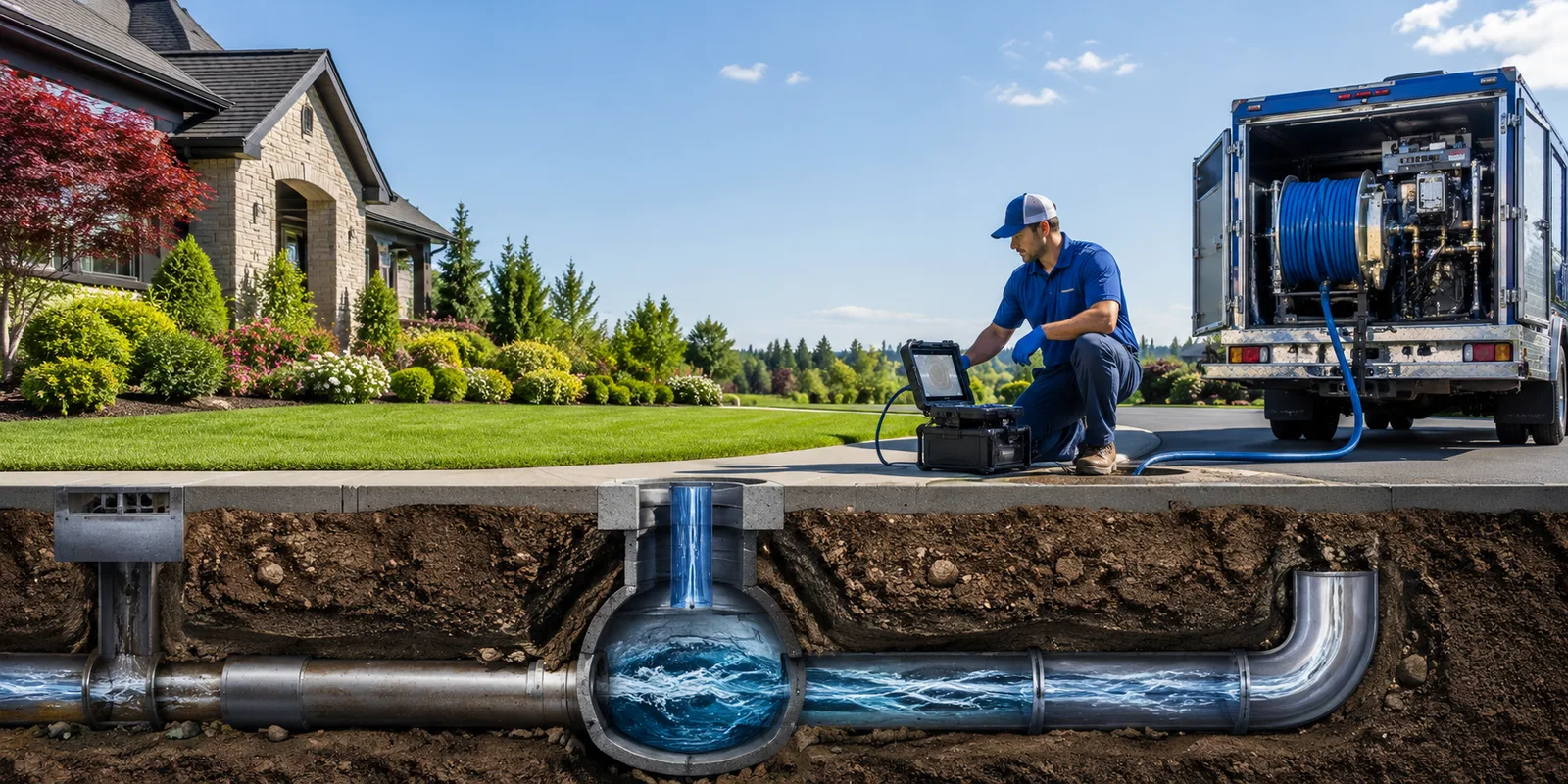 Drainage restoration information for Portersville, PA